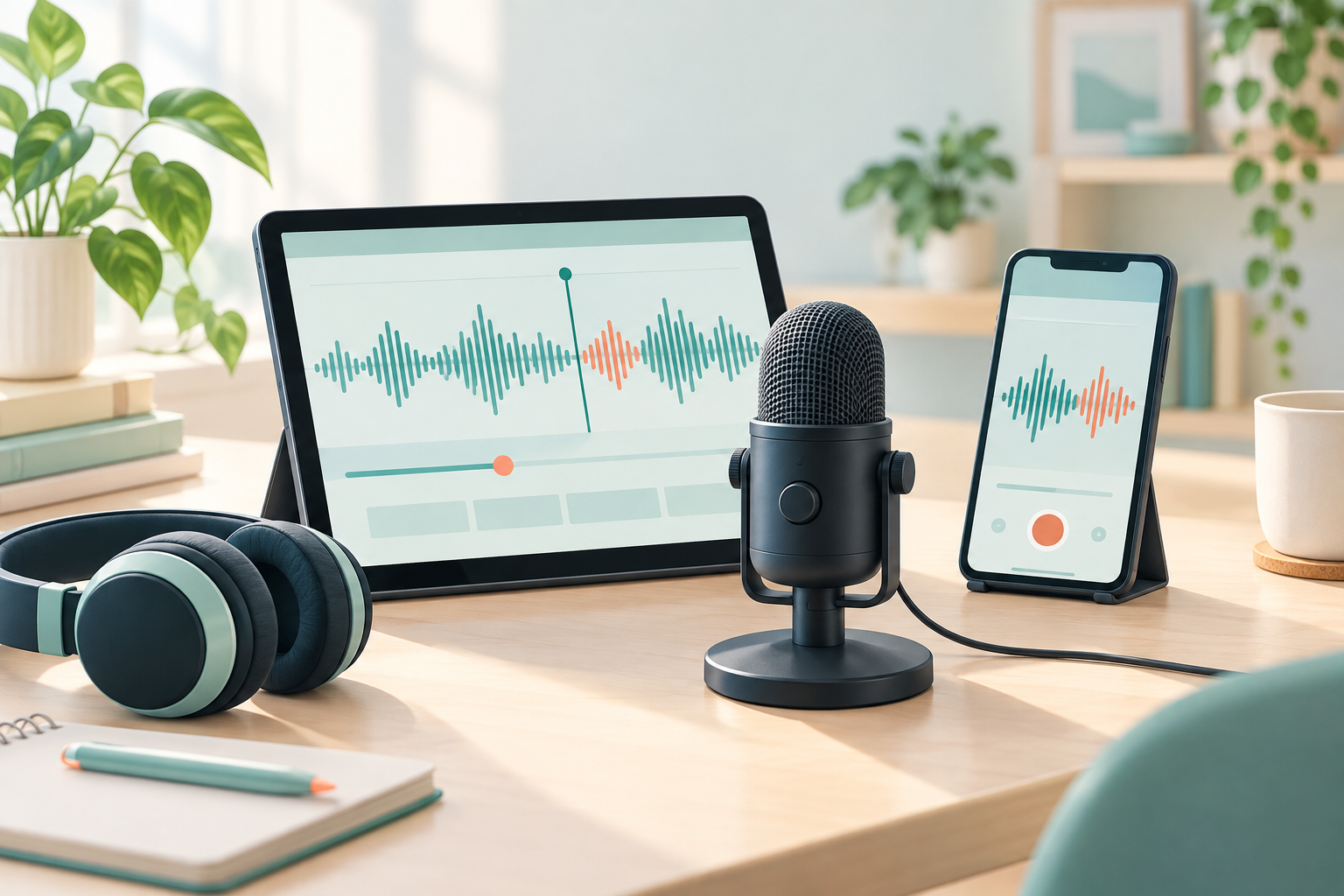 iPhone・iPadのGarageBandで声を録音する方法|外部マイク接続も解説