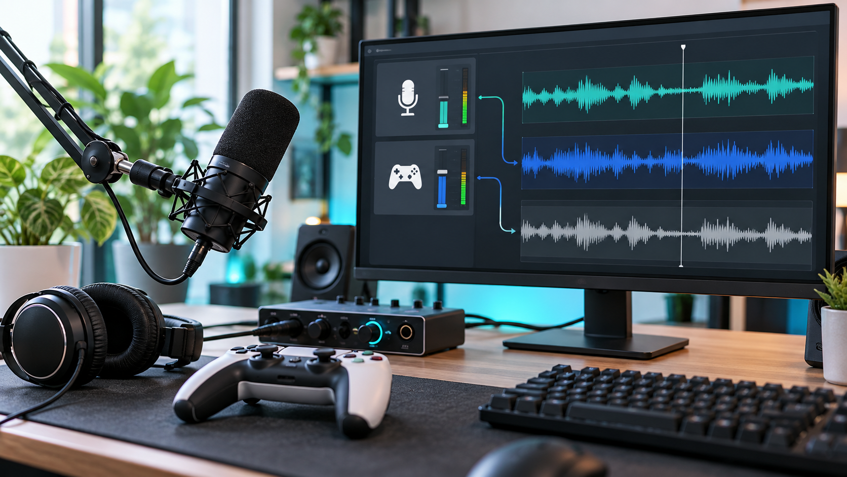OBSでゲーム音とマイク音を分ける方法｜配信と録画トラックの設定